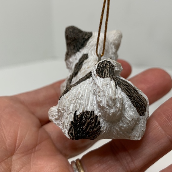 Vintage ornament tabby cat - Picture 7 of 9